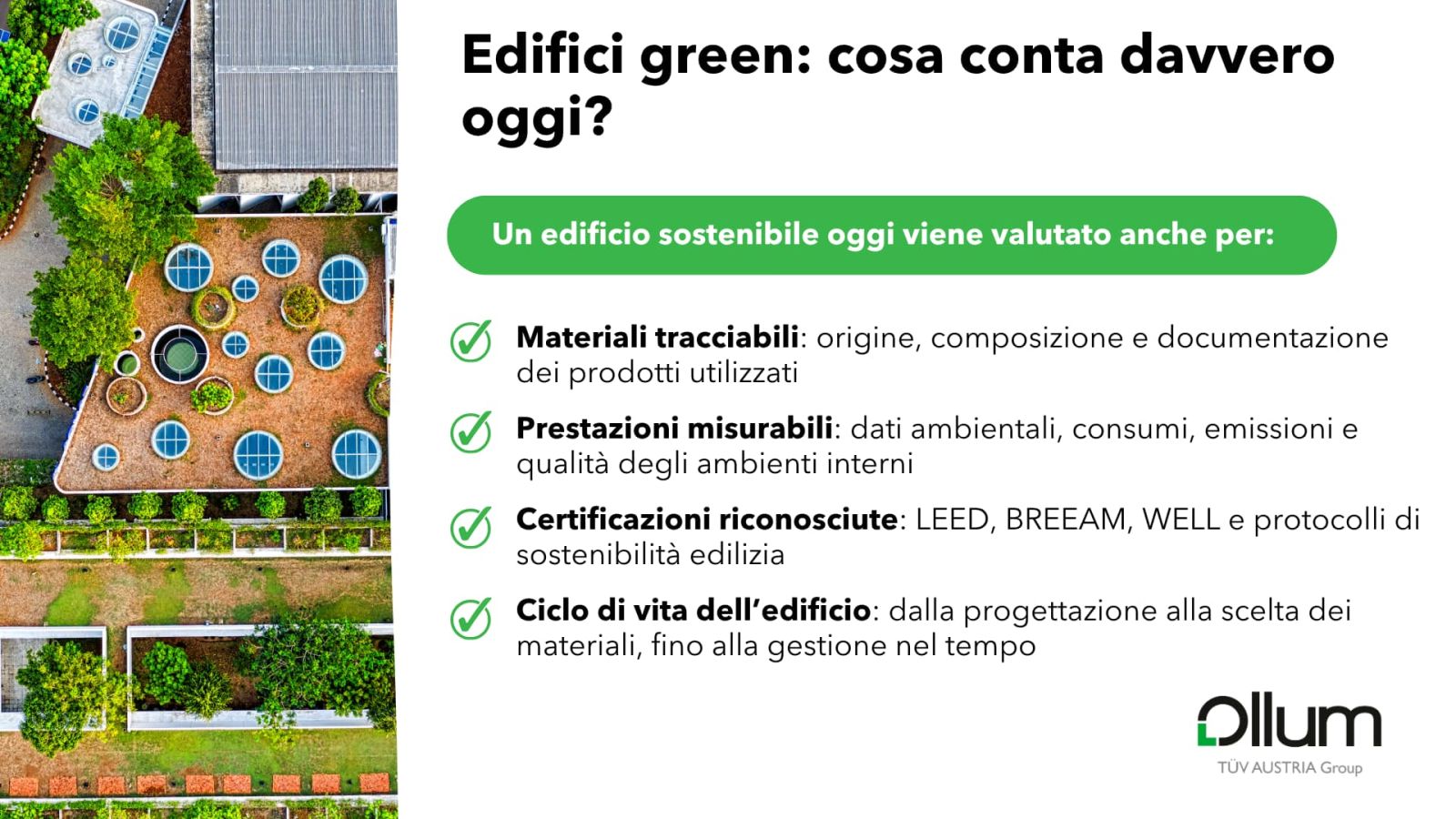Edifici sostenibili: non basta più consumare poco