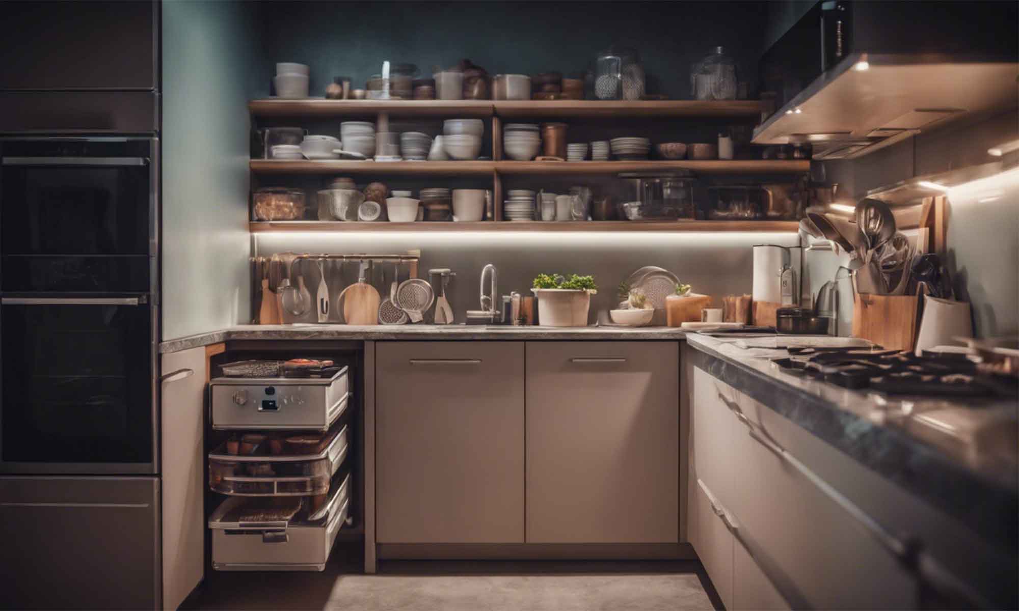 Come ottimizzare lo spazio in cucina con soluzioni di storage intelligenti